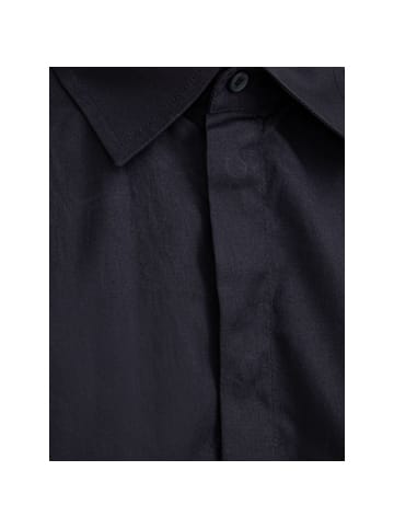Dolce & Gabbana Marineblau Baumwolle Businesshemd