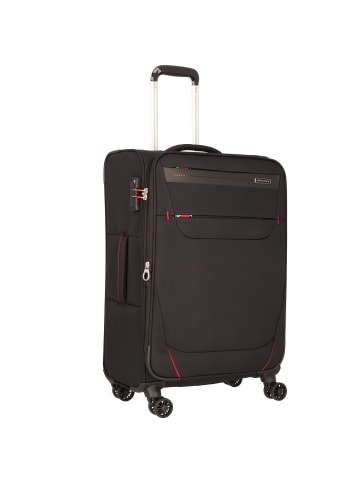 Worldpack Denver 4 Rollen Kofferset 3-teilig schwarz