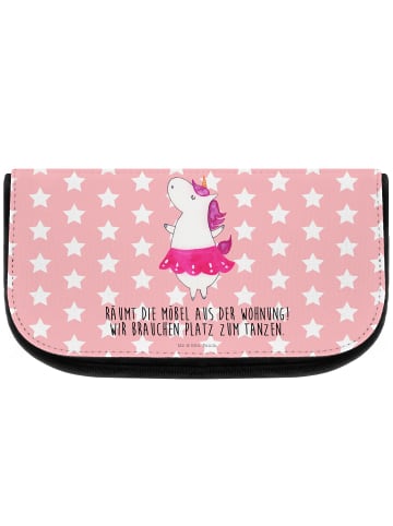 Mr. & Mrs. Panda bad tasche Einhorn Ballerina mit Spruch in Rot Pastell