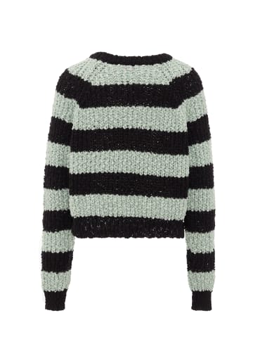 Libbi Damen Sweater in SCHWARZ GRÜN