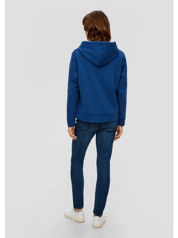 s.Oliver Sweatshirt in 5659_ozeanblau