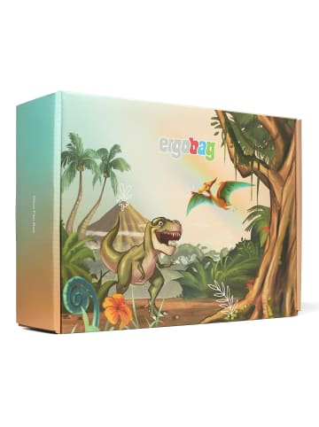 Ergobag Zubehör Geschenkbox 5 tlg in Dinosaurier