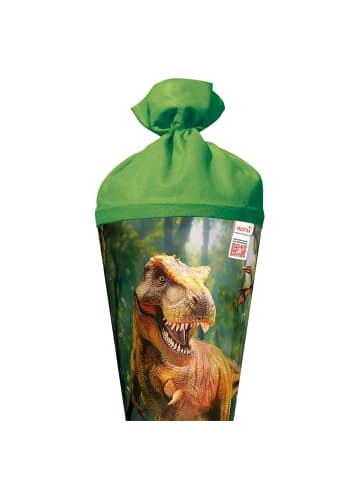 Schultüte groß 70 cm T-Rex Welt Sound in Bunt