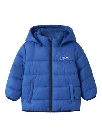 name it Leichtsteppjacke Nmmmarble Übergangsjacke in nautical blue