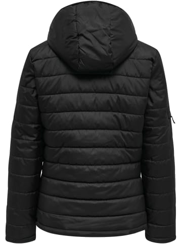 Hummel Jacke Hmlnorth Quilted Hood Jacket Woman in BLACK/ASPHALT