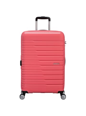 American Tourister Flashline Pop - 4-Rollen-Trolley M 67 cm erw. in coral pink