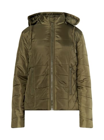 myMo Damen Leicht Wattierte Jacke in Militäroliv