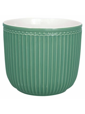 Greengate Blumentopf Alice in Dusty Green