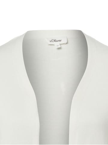 s.Oliver Strickjacke in weiß - 0005
