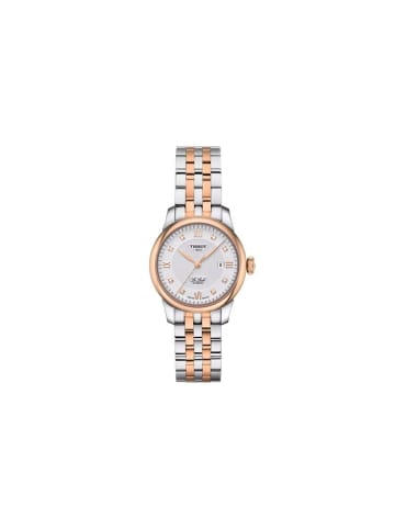 Tissot Le Locle Automatic Uhr silber roségold Diamanten T006.207.22.036.00