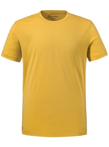 Schöffel T-Shirt "T Shirt Buchberg M" in molten gold