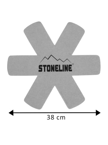 Stoneline Pfannenschutz-Set 2-tlg. in Grau