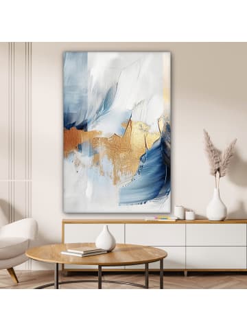 MuchoWow Poster mit Leiste Abstrakt gold  (BxH)