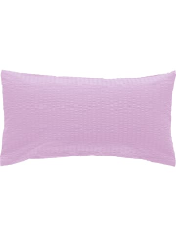 Erwin Müller Seersucker Kissenbezug Rosenheim in flieder