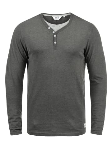 !SOLID Langarmshirt in grau