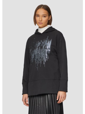 s.Oliver Sweatshirt langarm in Schwarz