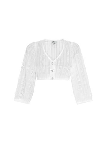Berwin Spitzen-Dirndlbluse mit weitem Arm