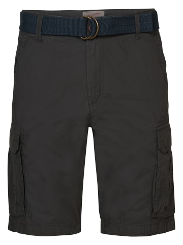 Petrol Industries Cargo-Shorts mit Gürtel in Grau