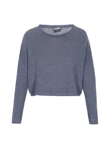 DreiMaster Women Pullover in grey blue