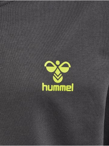 Hummel Sweatshirt Hmloffgrid Cotton Sweatshirt Kids in FORGED IRON/DARK CITRON