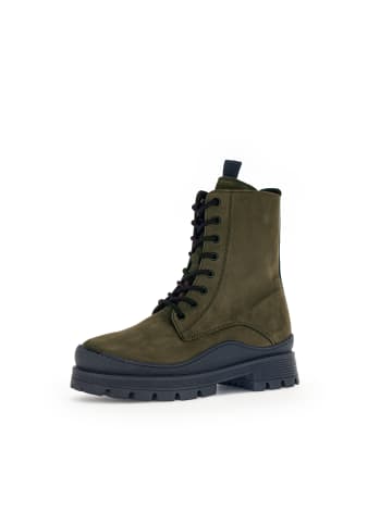 Gabor Comfort Biker- / Combat Boot in Grün