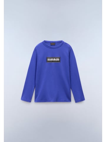 Napapijri Kinder Longsleeve "K S-Chamois Ls" in Blau