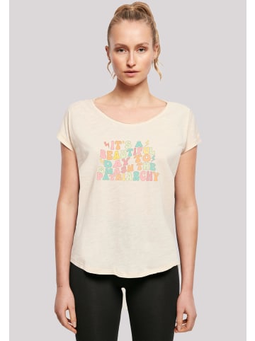 F4NT4STIC T-Shirt Internationaler Frauentag Girl Power Patriarchat in Whitesand