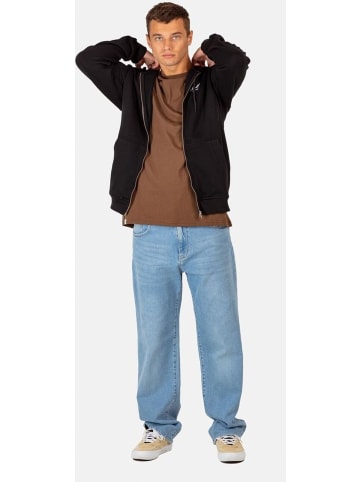 Reell Hoodie "Staple Logo Zip Hoodie" in Schwarz
