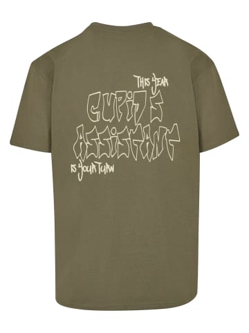 Merchcode Merchcode T-Shirts in olive