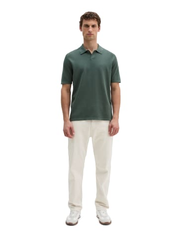 Marc O'Polo Strick-Poloshirt regular in Mangrove