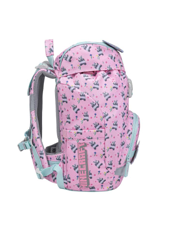 BAAGL 3-tlg. Set: Schulrucksack Airy in Blau Minecraft Panda