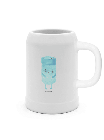 Mr. & Mrs. Panda Krug Beste Freunde Salz ohne Spruch in Weiß