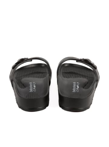 babunkers Pantoletten  in schwarz