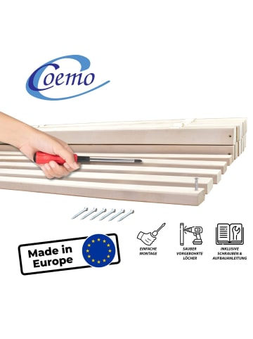 Coemo Rollrost 25 ! extrastabile Leisten in Natur