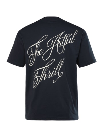 STHUGE Kurzarm T-Shirt in navy blau