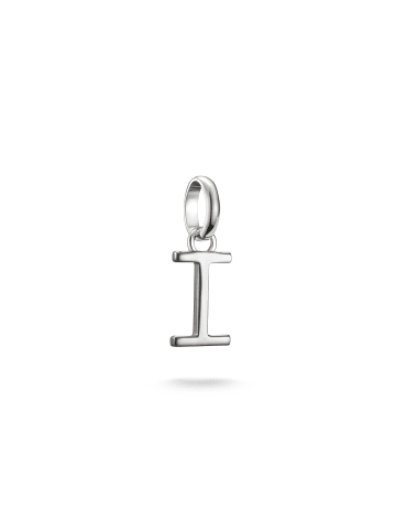 Thomas Sabo Charm-Anhänger Buchstabe I Connect in silber