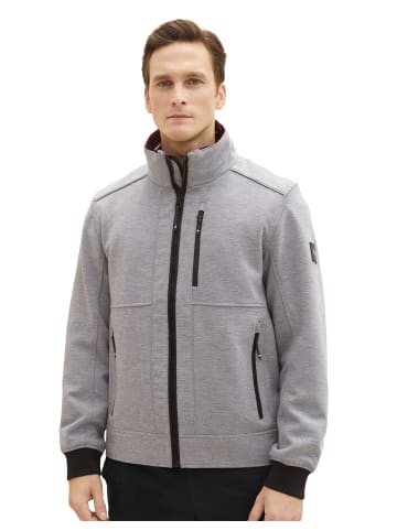 Tom Tailor Jacke in steel knitted structure