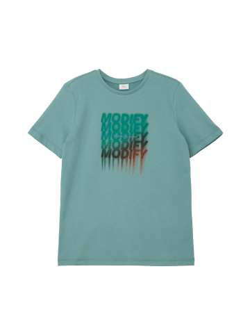 s.Oliver T-Shirt kurzarm in Türkis