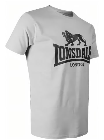 Lonsdale T-Shirt "Logo" in Grau