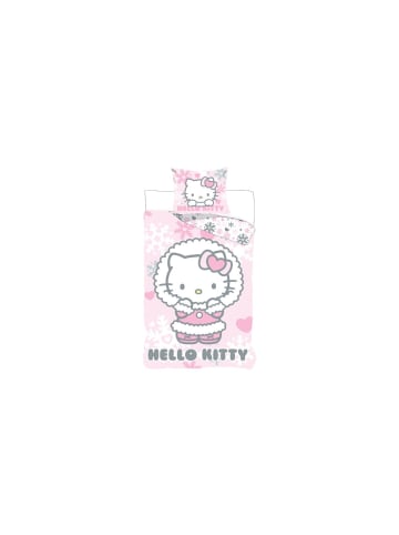 Hello Kitty Cozy Winter Kinderbettwäsche 100x135