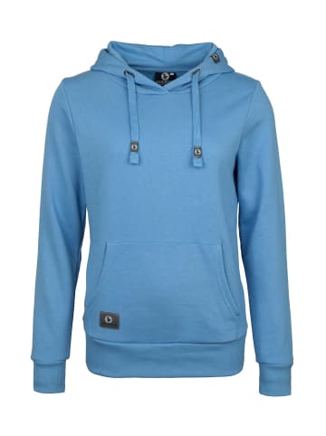 SCHIETWETTER Hoodie unifarben in jeans