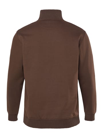 JP1880 Sweatshirt in dunkelbraun