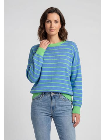 KIANNA Women Sweater in BLUE STRIPES