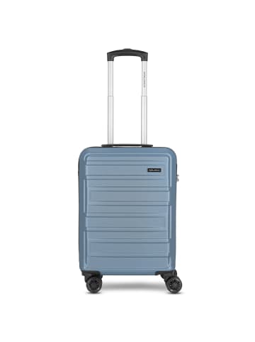 Worldpack New York 2.0 4 Rollen Kabinentrolley S 55 cm in blue-metallic