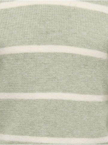 KIDS ONLY Pullover KOGFRANCA SHORT L/S STRIPE KNT in desert sage
