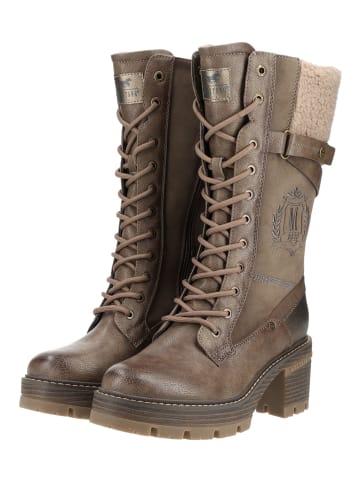 Mustang Stiefel in Taupe