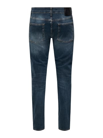 ONLY & SONS Slim Fit Jeans in Dark Blue Denim 1