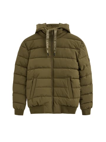 Polo Club Jacke MAN CEDRIC LONG SLEEVE REGULAR FIT in Dunkelolive