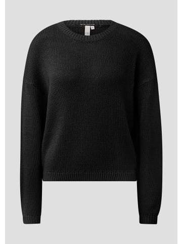 QS Strickpullover in 9999_schwarz