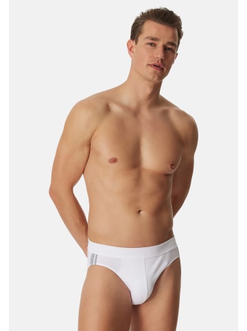 Schiesser Rio Slip / Unterhose 95/5 Stretch - Organic Cotton in Weiß